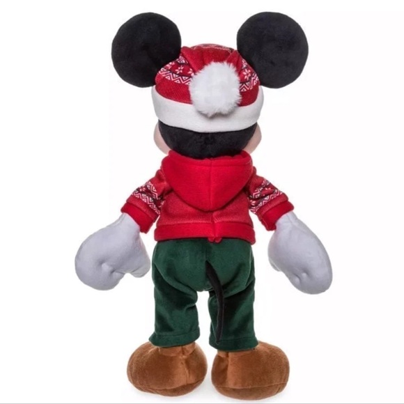 Disney Mickey Mouse Holiday Plush – Medium 16 1/4'' - Picture 4 of 8